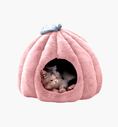 The Kitten House with Mat Sleeping Bed House